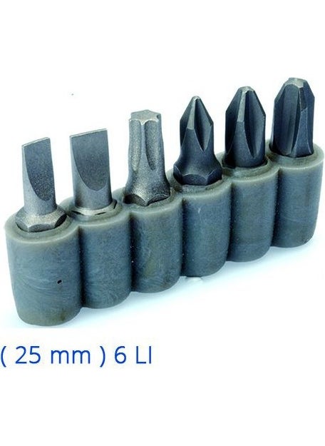 İzeltaş Bits Set (25 Mm) 6 Pieces 