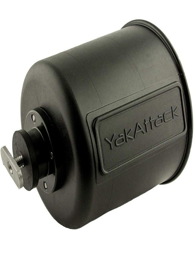YakAttack Black MultiMount Cup Holder | Track Mount Drink Holder for Kayaks & Boats | Compatible with GearTrac & MightyMount | Secure & Versatile | Made in The USA - Image 4