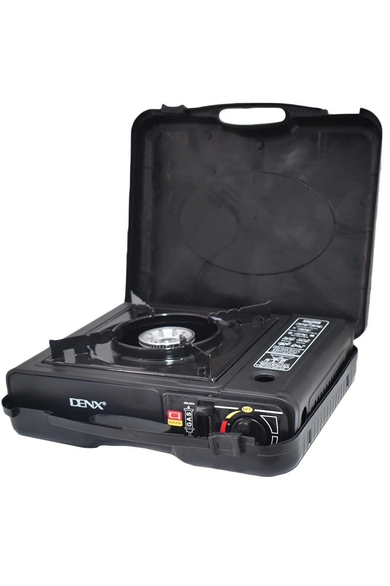 دينكس موقد غاز محمول للتخييم والاستخدام الخارجي مقاس 34x28x8 سم - Image 3