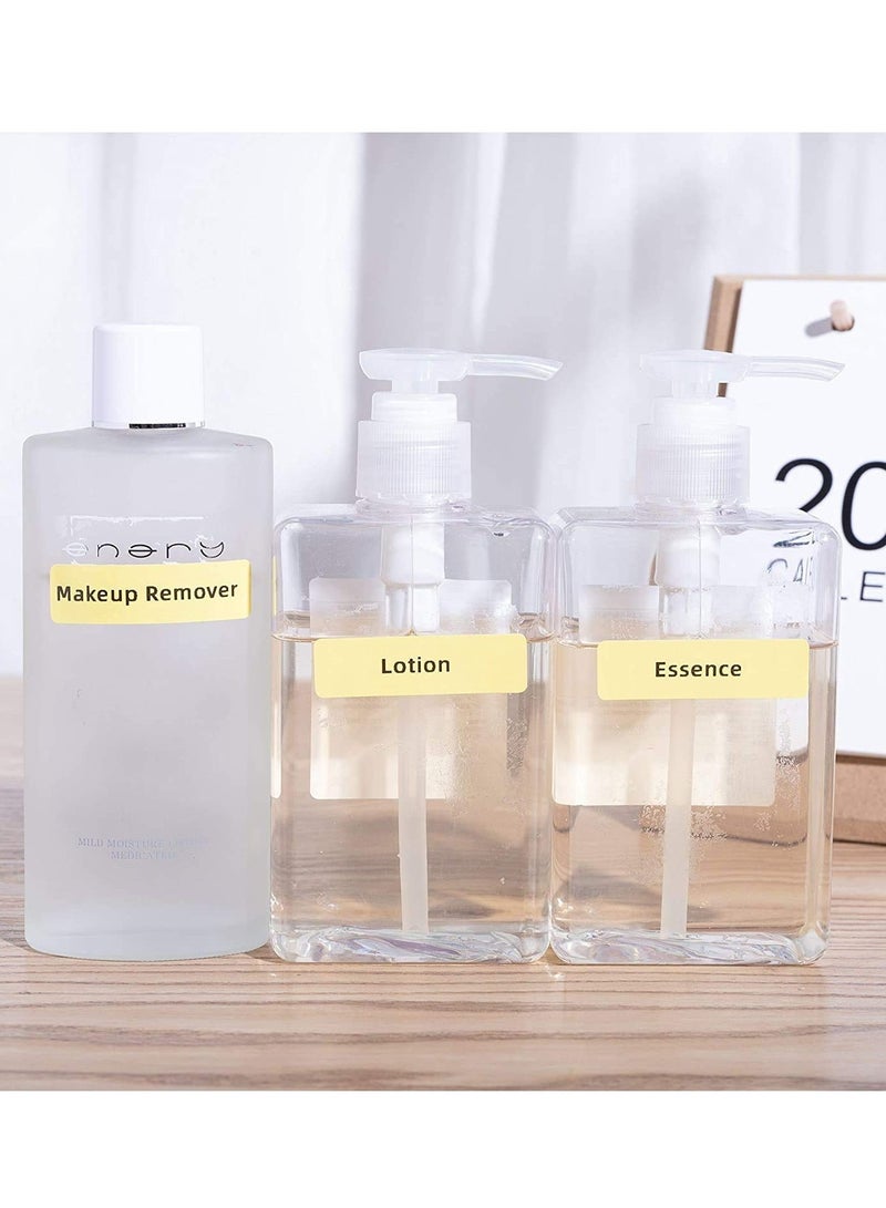 Captaintech Compatible with Phomemo D30 Thermal Label, Self-Adhesive Label,1/2"*1 7/8" (14mm * 50mm), Compatible with PhomemoD30 Label Printer, 130 Labels/roll, 3 Roll， (Blue, Pink, Yellow) - Image 3