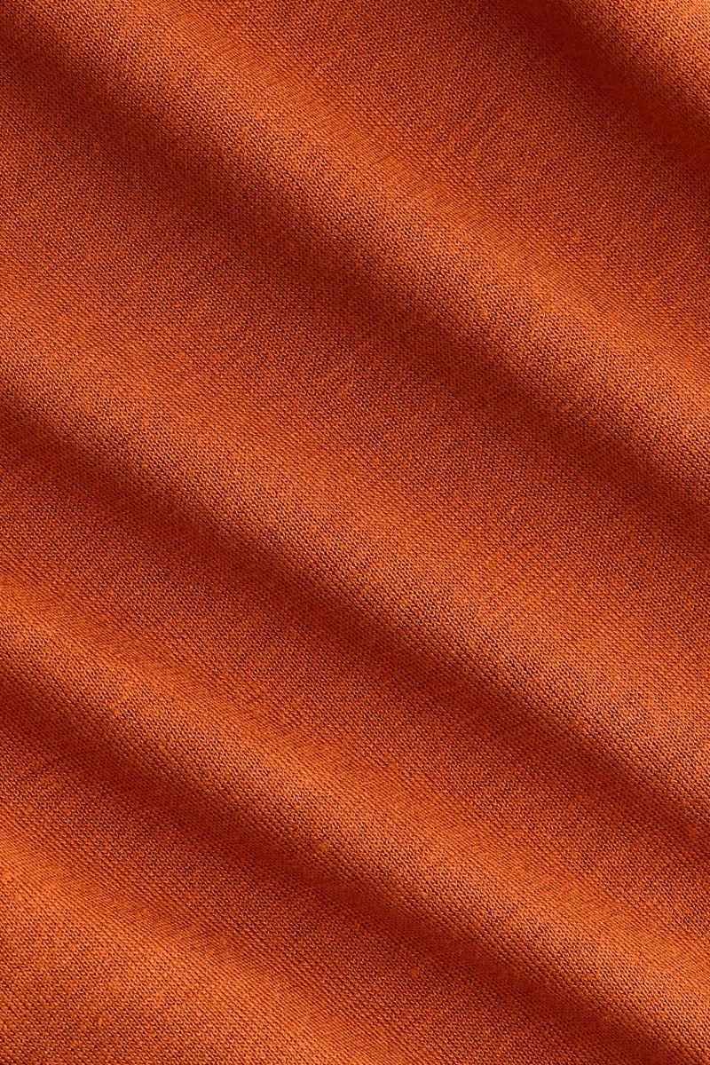 اتش اند ام بلوزة من الجيرسيه بقبة منسدلة