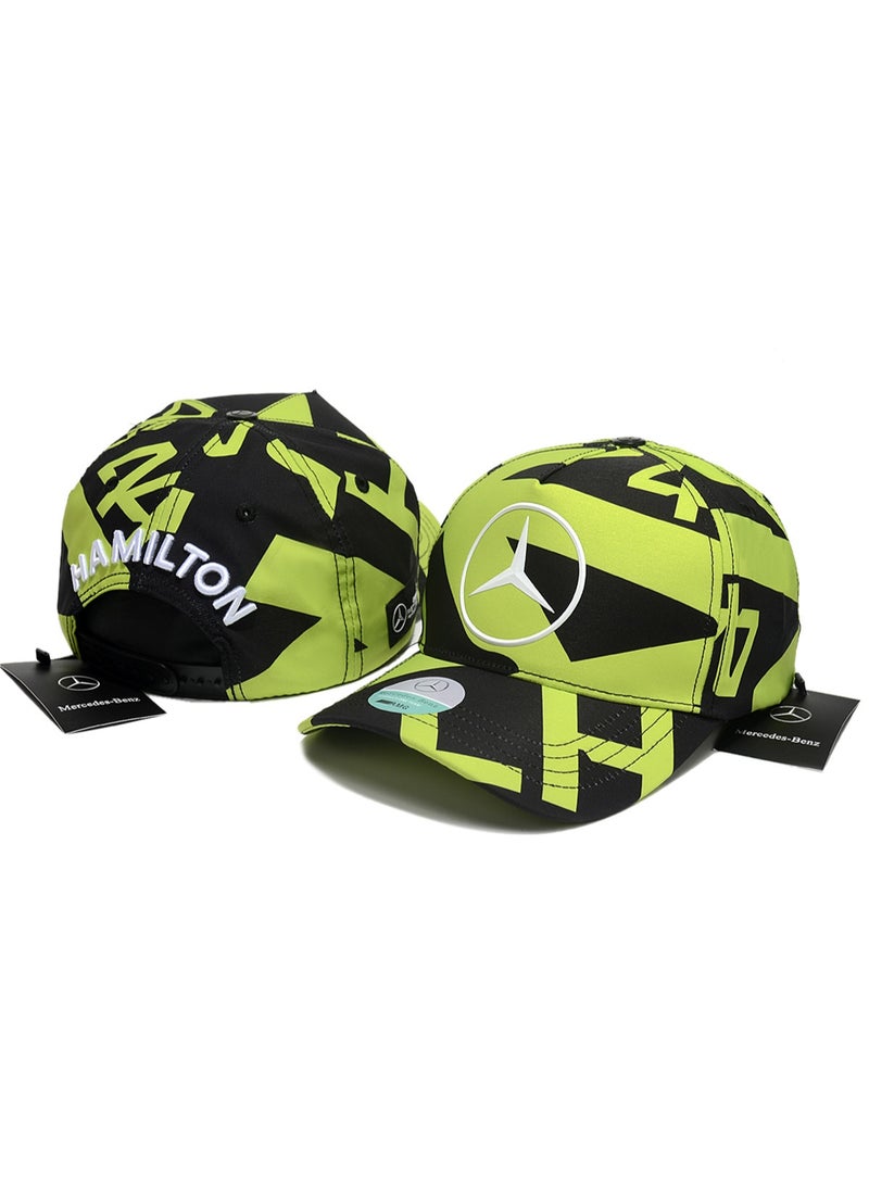 Mercedes-Benz Hamilton Patterned Baseball Cap