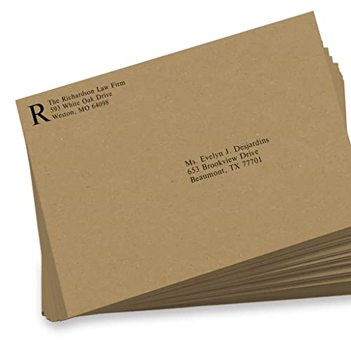 LUXPaper 9 x 12 Open End Envelopes | Peel & Press | Grocery Bag Brown | 70lb. Text | 50 Qty - Image 5