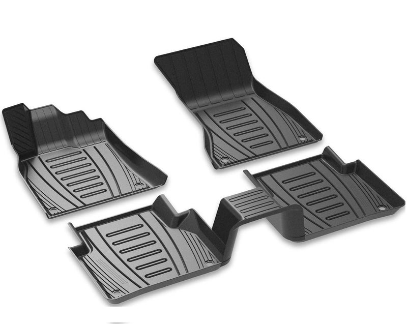 3W Floor Mats Fit for 20092017 Audi Q520132017 Audi SQ5 Custom Fit TPE All Weather Floor Liner Q5 1st and 2nd Row Full Set Car Mats Q5 Accessories