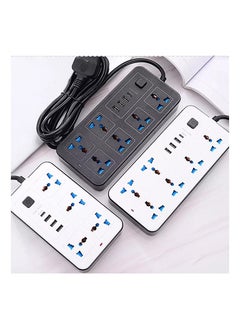 6 Way Port Power Extension Strip with 3 USB and PD Universal Switched Electrical Extension Sockets Power Strip 2Meter Black - pzsku/Z7A4FEE1AEA376EAC4250Z/45/_/1662969833/7c1931de-f88d-4c84-be27-b76860544259