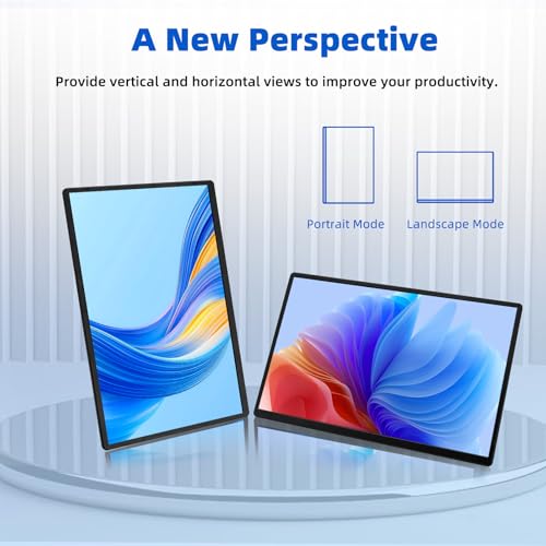 BOSII Portable Monitor for Laptops - Dual 16" IPS FHD 1200P Extended Dual Monitor for Laptop Compatible with Windows Mac Travel Work - Image 3
