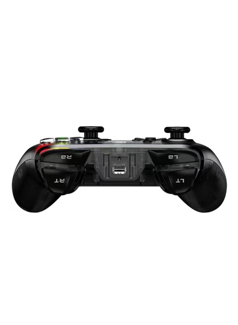 General Classic Wireless Gamepad GameSir T4 Pro Bluetooth Game Controller 2.4G Receiver LED RGB Backlight for Nintendo Switch / PC / iOS /Android  - Image 4