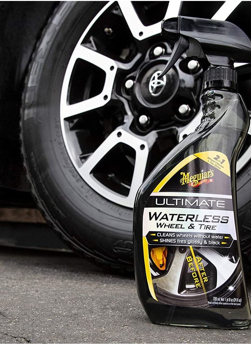 Meguiars Ultimate Waterless Wheel and Tire Cleaner 709ml  - Image 2