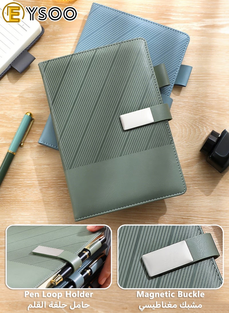 EYSOO A5 Lined Journal Notebook 240 Pages 80 GSM Hardcover Journal Ruled Notebook for Office Home Business School Writing Note Taking (Black) - Image 5