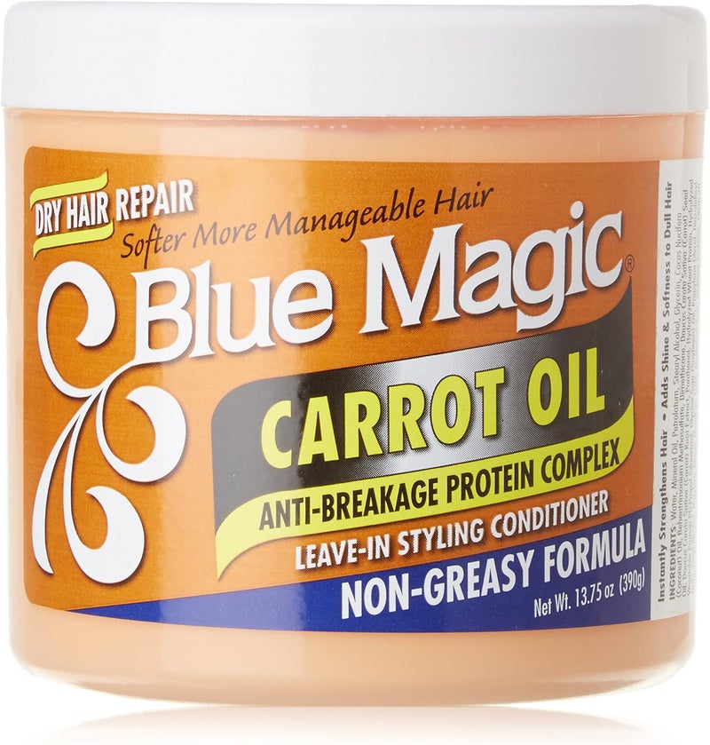 Blue Magic Carrot Oil Leave-In Styling Conditioner - 13.75 Ounce - Image 1