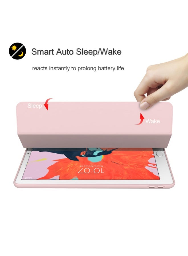 Case for Honor Pad 8 12 Inch, Auto Wake/Sleep, Comfortable Skin Touch, Slim Trifold Stand Protective Cover with Soft TPU Back, Pink - Image 2