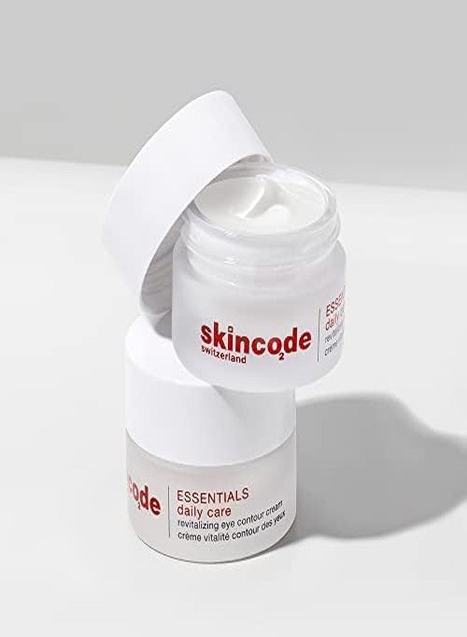 SKINCODE 2 كريم كونتور العين المنعش من سكين كود إيسينشالز | مرطب ومضاد للشيخوخة | يستهدف الهالات السوداء | الانتفاخ وحقائب تحت العين | لجميع أنواع البشرة (0.5 أونصة / 15 مل) - Image 5