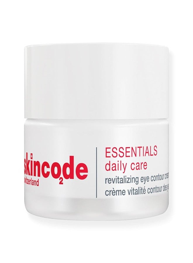 SKINCODE 2 كريم كونتور العين المنعش من سكين كود إيسينشالز | مرطب ومضاد للشيخوخة | يستهدف الهالات السوداء | الانتفاخ وحقائب تحت العين | لجميع أنواع البشرة (0.5 أونصة / 15 مل) - Image 1