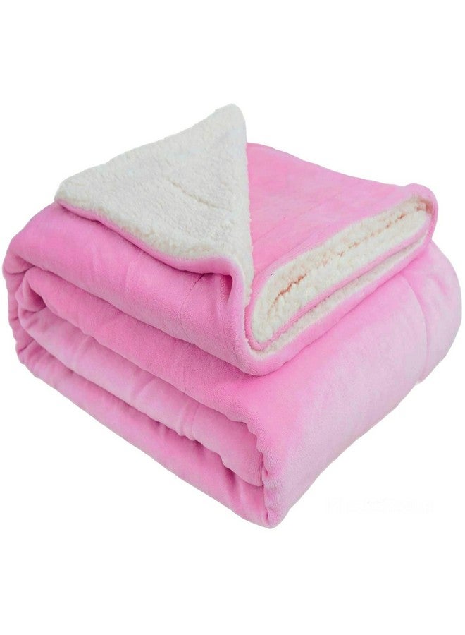 Brandonn New Born Baby Blankets All Season Fluffy 2 Layered Ac Wrapping Sheet Flannel And Sherpa Blanket For Baby Boys And Baby Girls, Toddlers 130 Cm X 105 Cm, (3-24 Months)(Lightweight) - Image 1