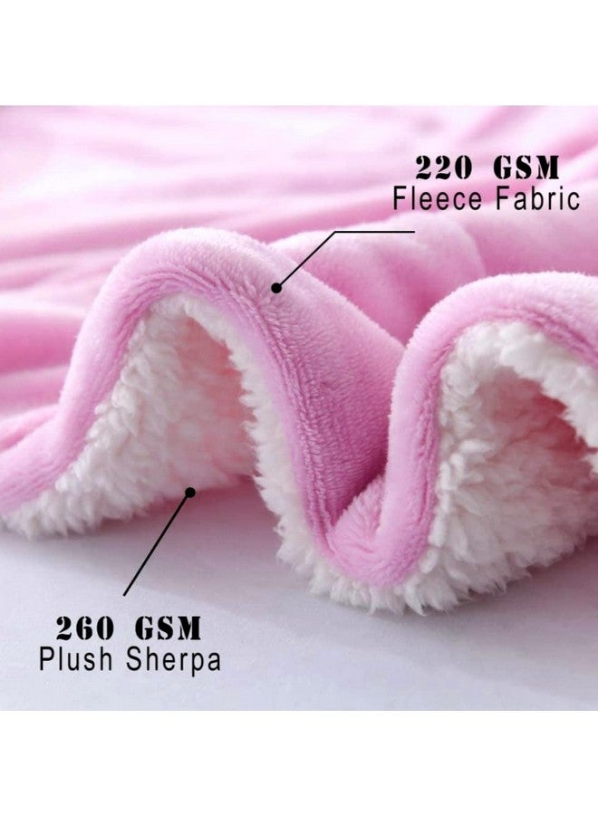 Brandonn New Born Baby Blankets All Season Fluffy 2 Layered Ac Wrapping Sheet Flannel And Sherpa Blanket For Baby Boys And Baby Girls, Toddlers 130 Cm X 105 Cm, (3-24 Months)(Lightweight) - Image 3