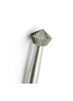 SWISSO SWISSO 6 x Carbon Steel Hart Bur For Jewelry Stone Setting Burs Size 01010mm Pack Of 1  - Image 3