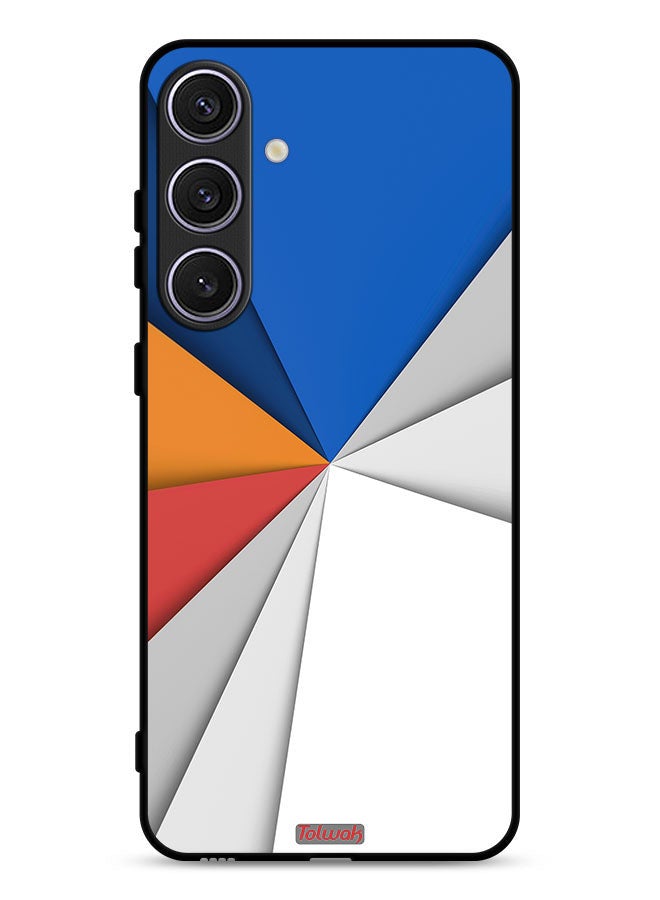 Tolwak Samsung Galaxy S24 Plus 5G Protective Case Cover Material Matches Abstract Art - Image 1