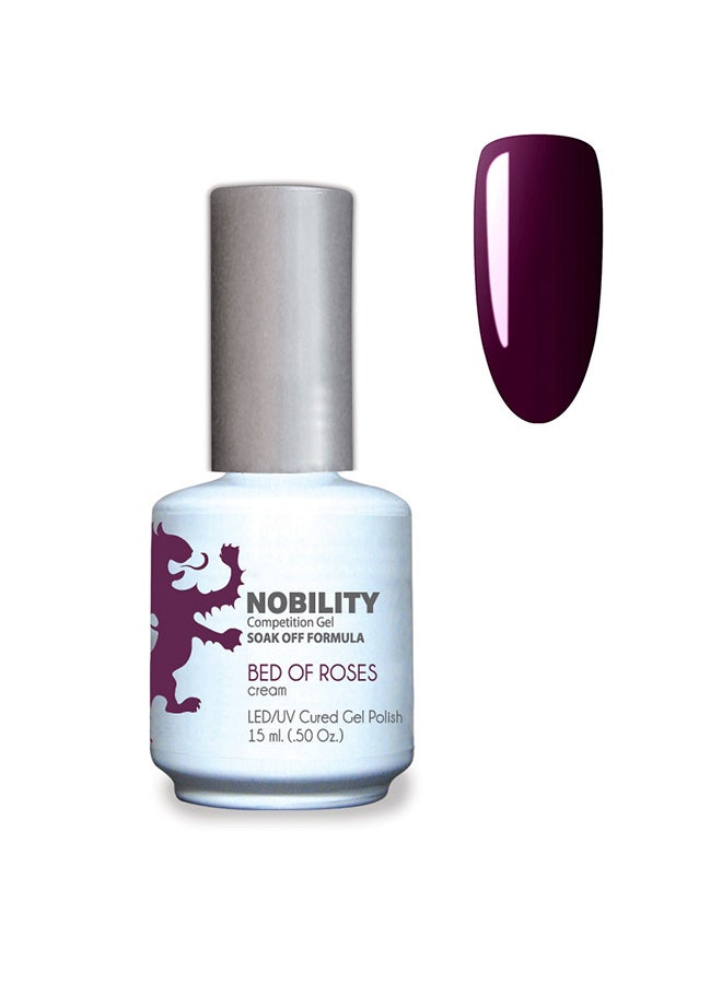 Lechat Gel Nail Polish 15 ml, Long Lasting, Chip Resistant, Requires Drying Under UV Led Lamp Bed Of Roses Nbgp49