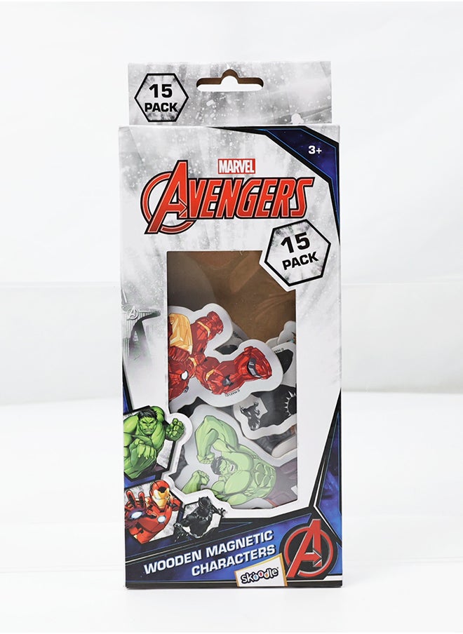 MARVEL SKOODLE Avengers 15pack Magnetic Set  - Image 1