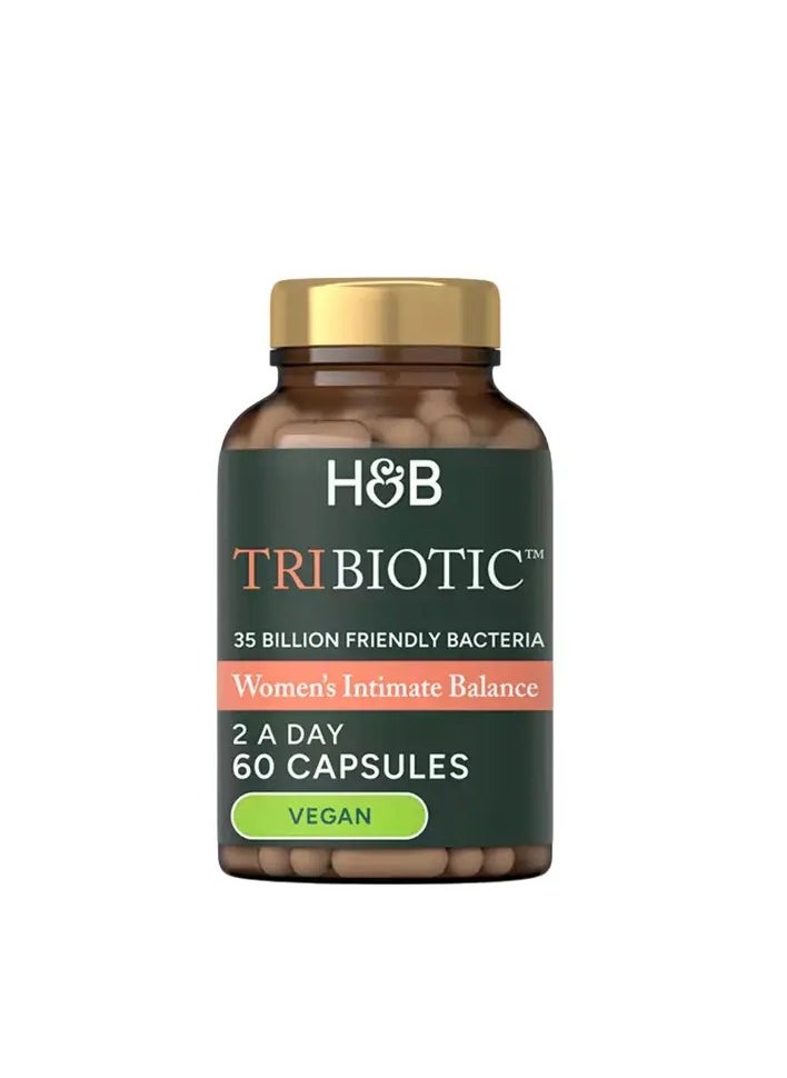 H&B H&B Tribiotics Women's Intimate Health Capsules, Pack of 60's 