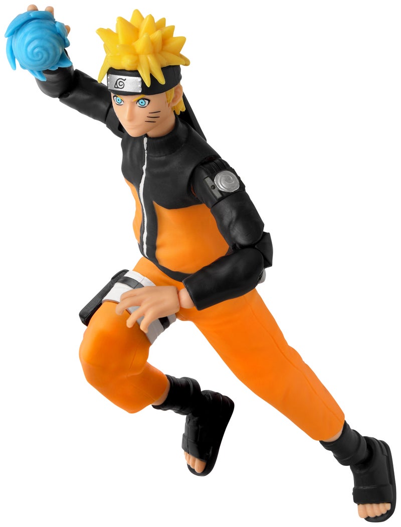 Bandai Anime Heroes Naruto Uzumaki Renewal Collectible Figure 6.5-Inches | Naruto Shippuden | Collectible Action Figure | Interchangeable Hands | Display Figure | Character Figure | Perfect Gift for Collectors, Manga & Anime Lovers! - Image 3