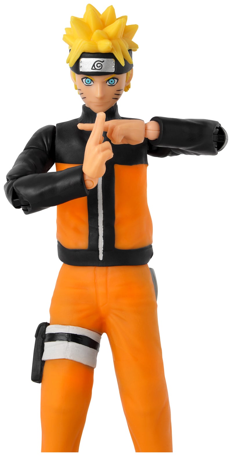 Bandai Anime Heroes Naruto Uzumaki Renewal Collectible Figure 6.5-Inches | Naruto Shippuden | Collectible Action Figure | Interchangeable Hands | Display Figure | Character Figure | Perfect Gift for Collectors, Manga & Anime Lovers! - Image 4