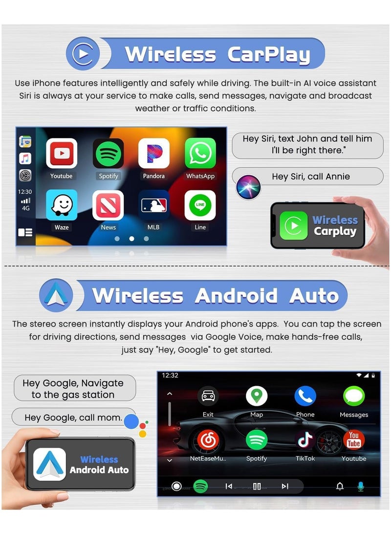 WINCA Android screen For Kia Sportage 2018 2019 2020 Support Apple Carplay wireless Full Touch Multimedia Monitor & Screen Video Players, Support 1024x768P RAM 4GB, ROM 32 - Image 3