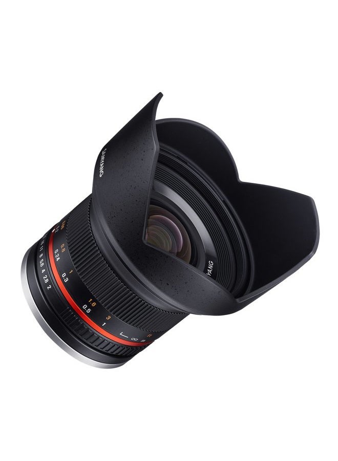 Samyang Sy12M-Fx-Bk 12mm F2.0 Ultra Wide Angle Lens For Fujifilm X-Mount Cameras, Black - Image 3