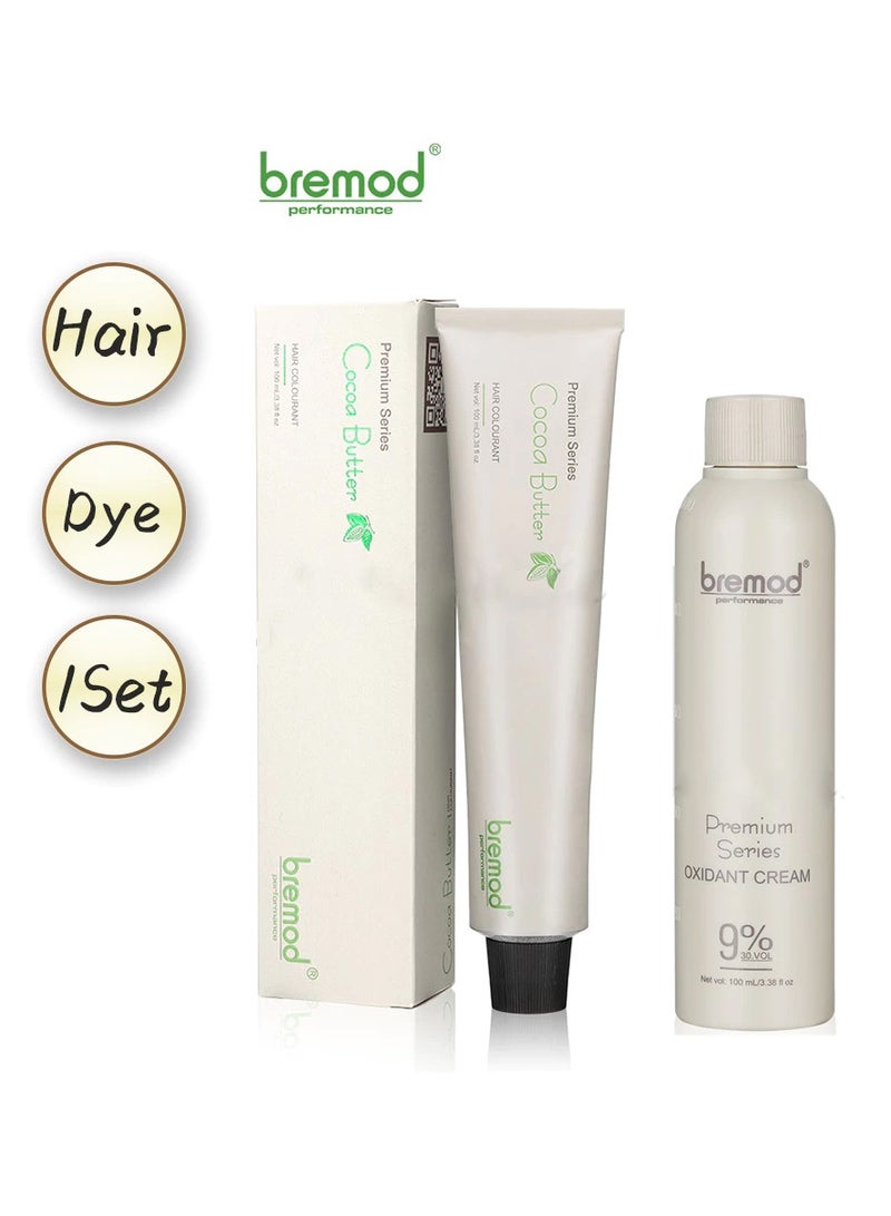 BREMOD Bremond Premium Series Hair Color Milk Tea Ash 8.17 - Image 4