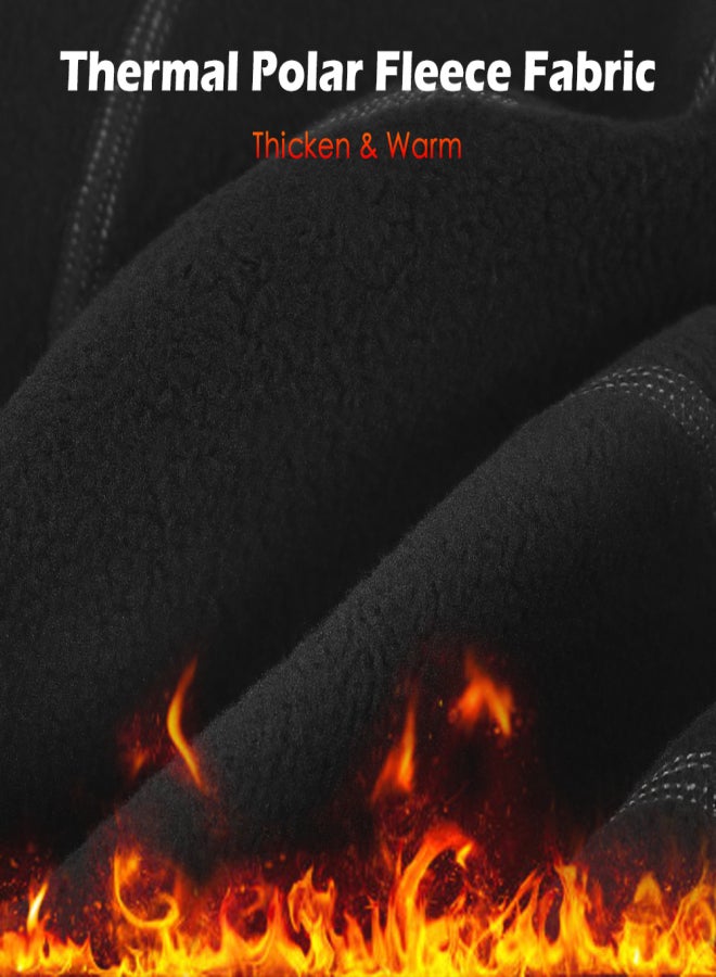 ويل آب قبعة شتوية دافئة من الصوف، مقاومة للرياح، مناسبة للمشي لمسافات طويلة وركوب الدراجات والتسلق. - Image 3