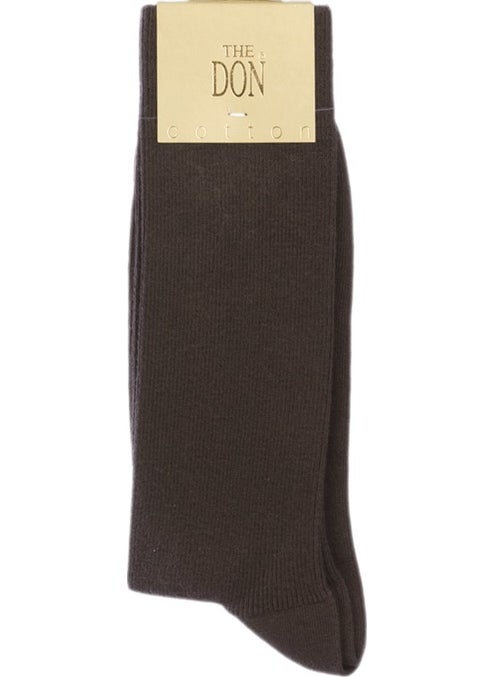 The Don Thin Rip Men's Socks Brown  - Image 2