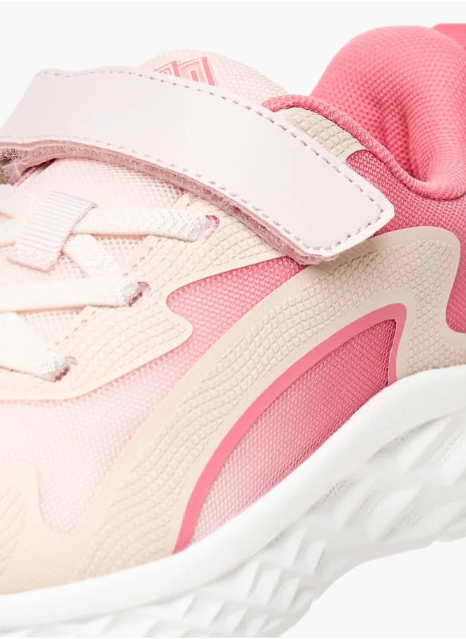 Oaklan by Shoexpress Girls Colourblock Shoes with Hook and Loop Closure