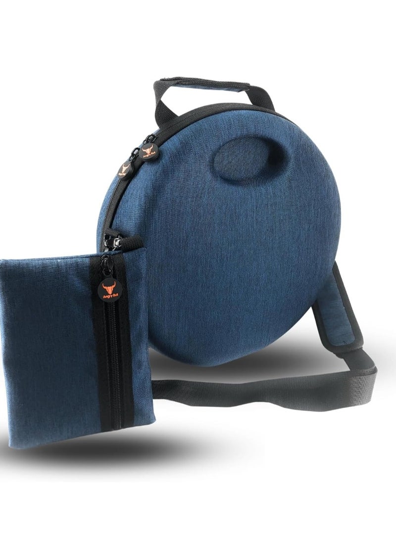 Angry Bull ROSE PETALS CARRYING CASE FOR HK ONYX STUDIO 6 BLUETOOTH WIRELESS SPEAKER (BLUE) - Image 1