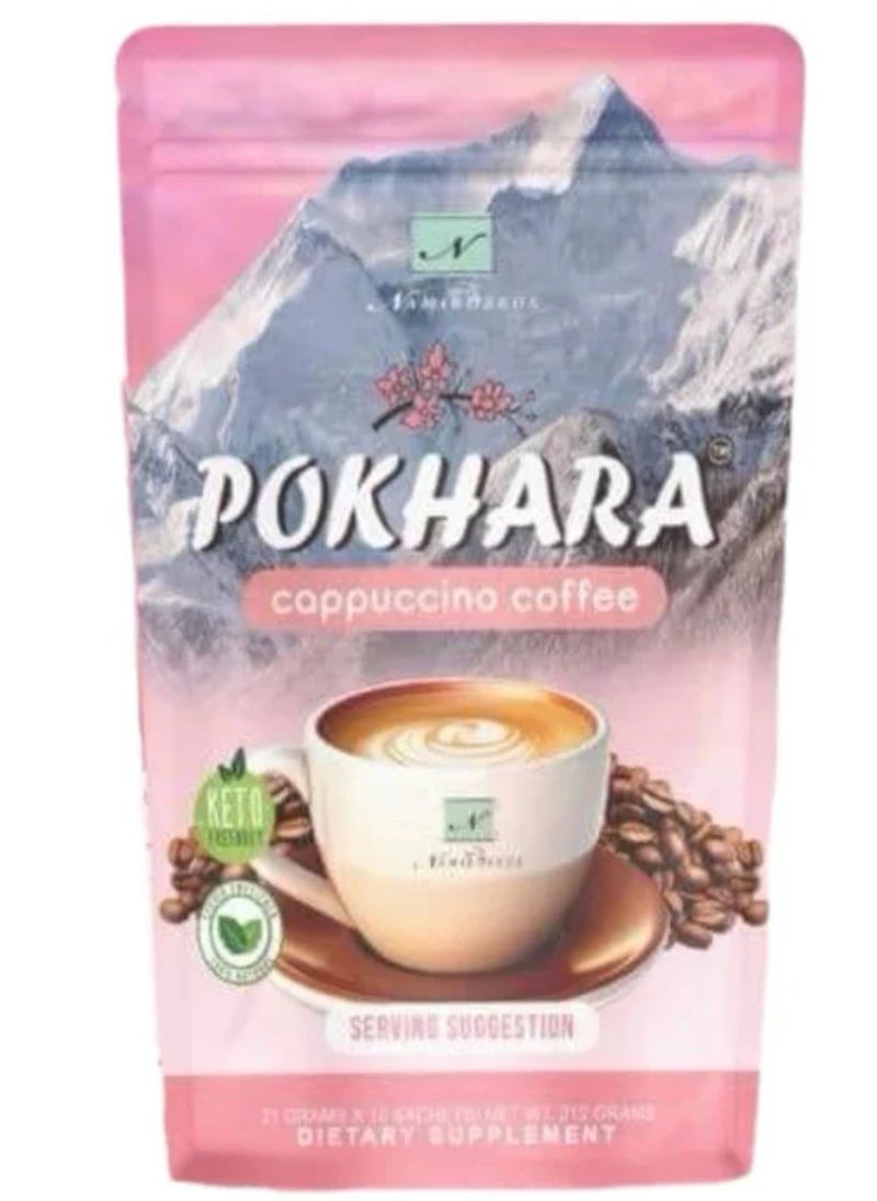 NAMIROSEUS - pokhara cappuccino coffee 10 kantong * 21 gram . - Image 1