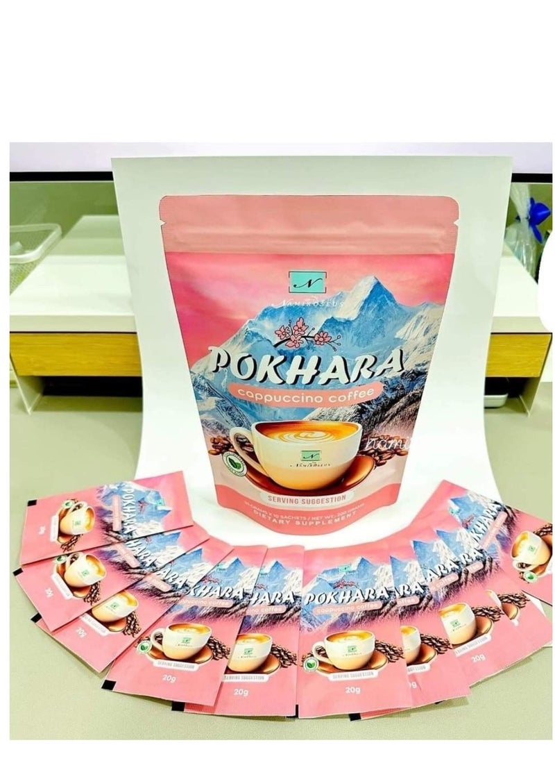 NAMIROSEUS - pokhara cappuccino coffee 10 kantong * 21 gram . - Image 1