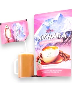 pokhara cappuccino coffee 10 kantong * 21 gram .