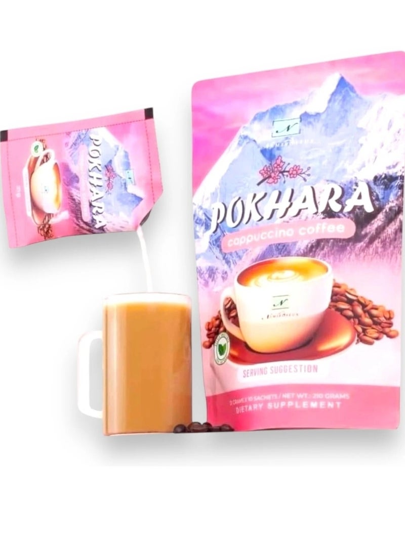 NAMIROSEUS - pokhara cappuccino coffee 10 kantong * 21 gram . - Image 1