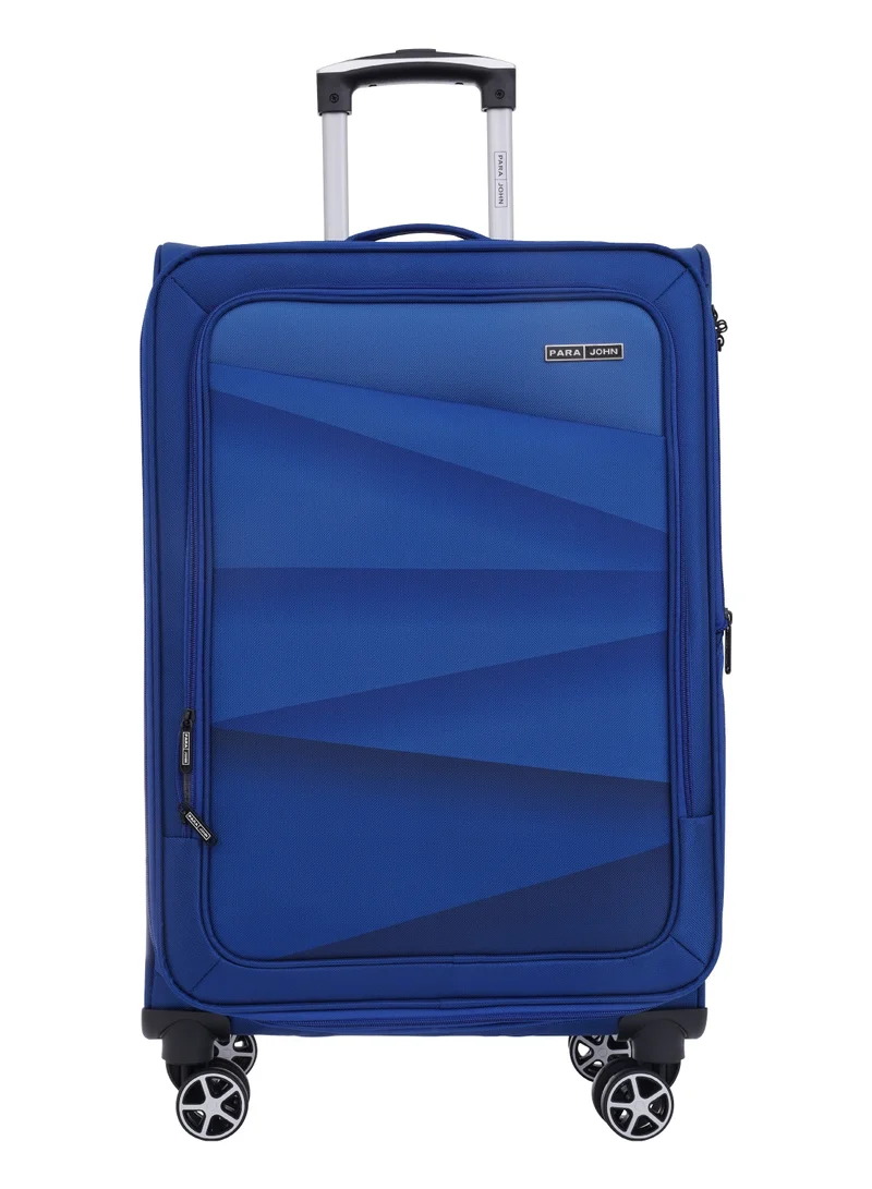 بارا جون طقم شنط سفر شادو  قطع نايلون خفيف ومتين قابل للتوسيع بعجلات مزدوجة دوارة ، ،  بوصة - كحلي