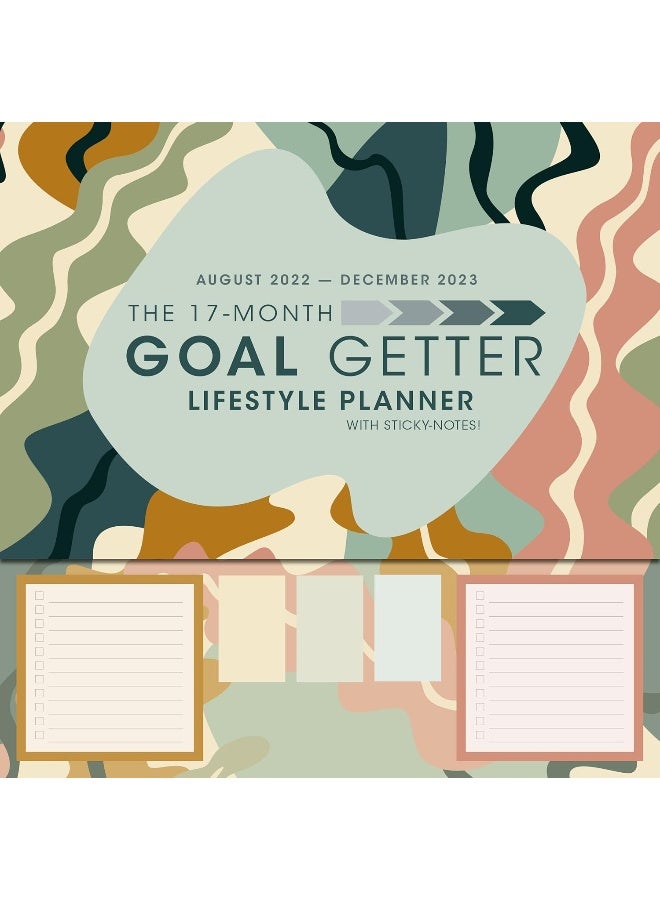 Goal Getter 2023 Sticky Note 17-Month Calendar Planner: August 2022 - December 2023, 12" x 12" - Image 5