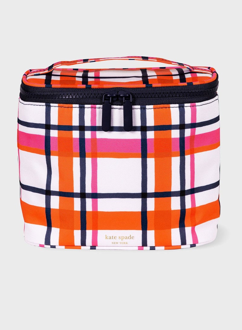 Kate Spade Spring Plaid Lunch Tote