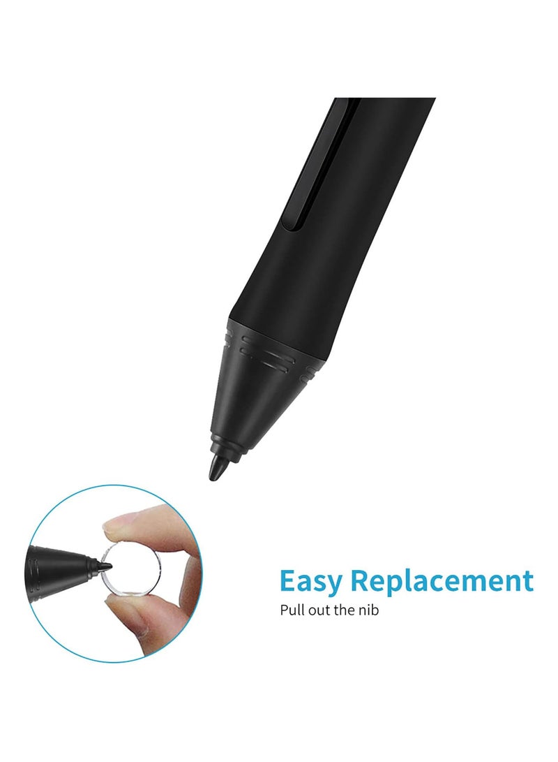 GGOOT PW100 Digital Pen Battery-Free Digital Pen with 2 Programmable Buttons for H1060P H610PRO V2 Graphic Tablets  - Image 4
