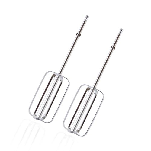Abvsdu 2 Pcs Hand Mixer Attachments Beaters, Hand Mixer Beaters Attachments for Kitchen Stainless Steel Replacement Parts for Hamilton Beach 62682RZ 62692 62695V 64699 Mixer - Image 1