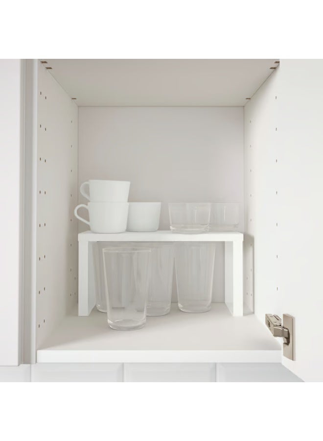Indoor shelf, white, 32x13x16 cm - Image 2
