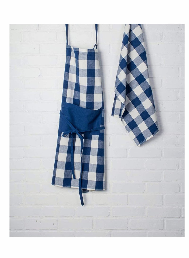 SYOSI 3 Pcs Buffalo Check Outdoor Rug Large Cotton Buffalo Check Plaid Dish Towels Monogrammable Oversized Kitchen Towels - Image 3