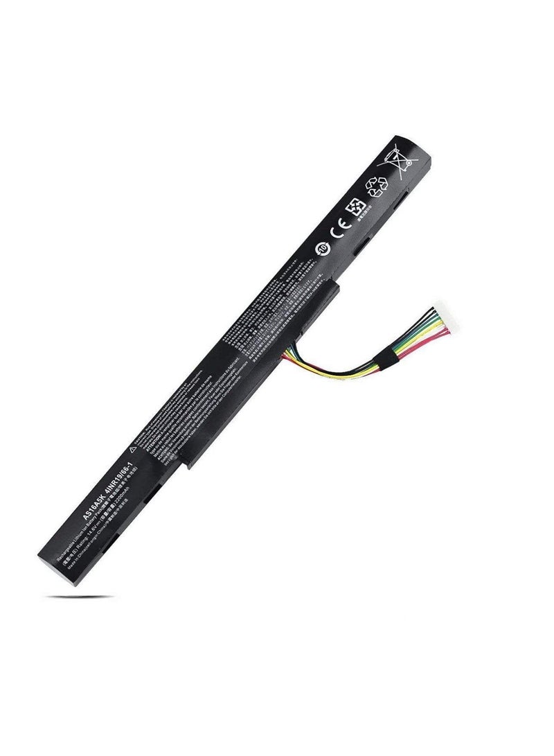 Terabyte AS16A5K Battery Recplacement For Acer. Aspire E15 E5-475 E5-523 E5-553 E5-575 E5-575G E5-576 E5-774G E5-575G-53VG Series,Fit P/N AS16A7K AS16A8K - Image 1