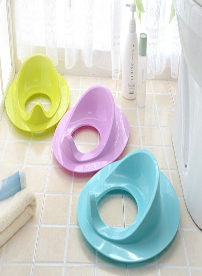 Baby soft potty seat with handle - Baby training toilet seat.