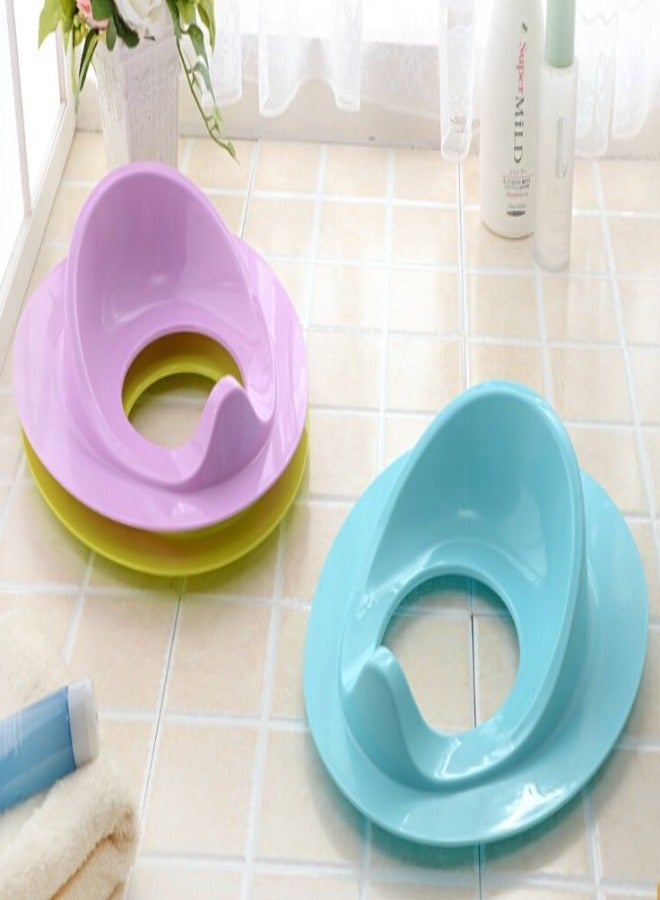 Baby soft potty seat with handle - Baby training toilet seat.