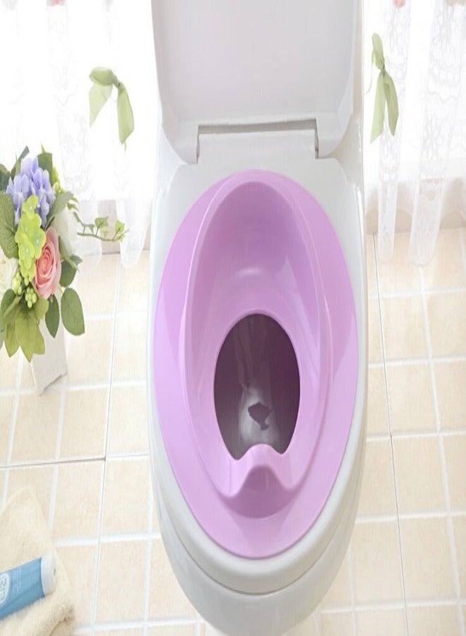 Baby soft potty seat with handle - Baby training toilet seat.