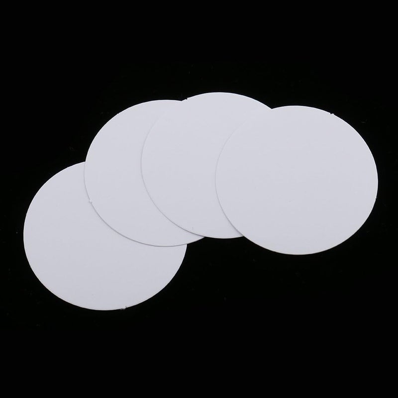 كلاراكو 120 قطعة، 3 أحجام، قالب ورقي على شكل زهرة للخياطة، مناسب لتطريز قطع القماش، مقاسات 71/56/39 مم - Image 5