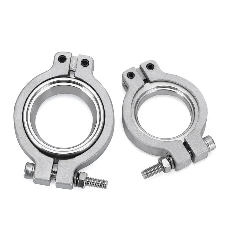 CYONRUAN Inlet Outlet Flanges Clamps vband Flange Clamp Set Replacement For TiAL MVS 38MM Wastegate WScrews Nuts and Seals - Image 2